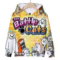 ราคา 2023 NewGame The Battle Cats Hoodie Kawaii Kids Clothes Sweatshirt Funny White Cat Harajuku Pullover Tracksuit Autumn Children Clothing เสื้อกันหนาว new yorkของแท้ shirt เสื้อ op (1735124644503651371)