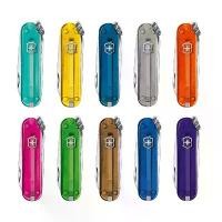 ราคา Victorinox Classic SD Transparent มีดพับสวิส มีดสวิส Pocket Knife Bold ,Vivid Colors (0.6223.T) (1734802297780602254)