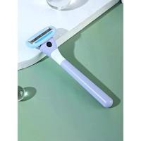 ราคา กำจัด กำจัดขน Yan Yang Long Handle Ladies Hair Removal Knife นำเข้าสบู่บำรุงผิว 5 ชั้น หัวมีดโกนแบบแมนนวล ขนตามร่างกาย ขนรักแร้ ขนขา (1735506763537679839)