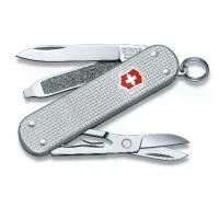 ราคา ☚Victorinox Classic SD Alox - Small Pocket Knife with Alox Scales (0.6221.26) Silver | มีดพับ มีดพก มีดสวิส☉ (1735036793525077342)