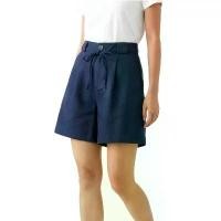 ราคา PORTLAND กางเกงขาสั้น ลีนิน สีกรมท่า / Linen-Blend Tailored Shorts (Navy) สินค้าขายดี (1735122574577338102)