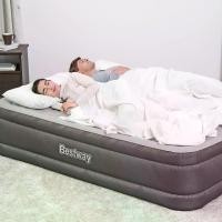 ราคา Bestway(เบสเวย์) ที่นอนเป่าลม Fortech Air Mattress Queen Built-in AC pump (1735467504382805328)