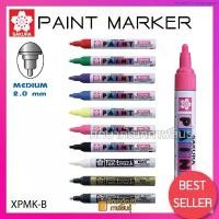 ราคา สินค้าดี PAINT MARKER หัวใหญ่ SAKURA XPMK-B-# 2.0mm ปากกาน้ำมัน ปากกาเขียนยาง ปากกาเพ้นท์ซากุระ (1734963146444277287)