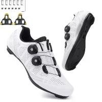 ราคา รองเท้าปั่นจักรยาน MTB ระดับมืออาชีพสำหรับผู้ชายและผู้หญิง รองเท้าแข่งคาร์บอน น้ำหนักเบา ปลดล็อกอัตโนมัติ สำหรับถนนและเสือภูเขา พร้อมตีนผีแบบแบน pan legenda รองเท้า สตั๊ดมือสอง ส (1734940104842511735)
