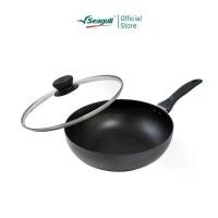 ราคา Seagull กระทะทรงลึกนอนสติ๊ก มัลติเชฟ อินดักชั่น ขนาด 26 ซม. พร้อมฝาแก้ว Multi Chef Non-stick Deep Fry Pan Induction (1735057908651492628)