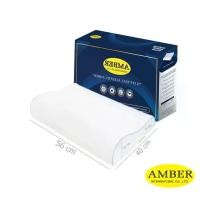 ราคา Amber Contour Memory Foam Pillow หมอนเมมโมรี่โฟมAmber ลดอาการปวดคอ (1735096423214777790)