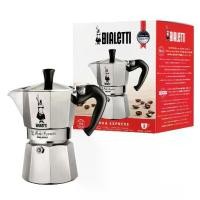 ราคา Bialetti หม้อต้มกาแฟ Moka Pot รุ่น Moka Express (โมคา เอ็กซ์เพรส) ขนาด 3 ถ้วย - Silver [BL-0001162] (1735225165573948612)