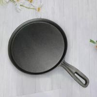 ราคา 28cm Iron Egg Frying Pan Non-stick Steak Skillet Frying Pan Pot for Gas Induction Cooker Universal Chef Collection (1735103424107022032)