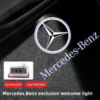 ราคา [COD] 2/4X LED Projector Car Door Lights Signal Puddle Lamps For Mercedes Benz CLA Class C117 CLA180 CLA200 CLA220 CLA250 Accessories (1733351759638266908)