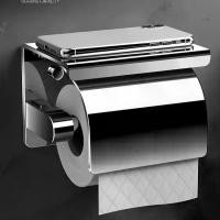 ราคา [Oossoo] Stainless Steel Paper Towel Holder Without Punching Wall-Mounted Kitchen Roll Holder Toilet Paper Holder Bathroom Towel Rack (1735004661982267182)