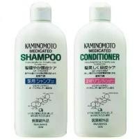 ราคา Kaminomoto Shampoo Cleans Hair and Scalp, Cures Dandruff, Stops Hair Loss, Effective Medicated Shampoo B&P 300ml. (1734769282799535534)