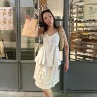 ราคา tshop กระโปรง Organic cotton skirt แนะนำ (1735510187365991803)