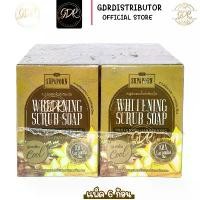 ราคา บล็อกบัสเตอร์ ขายดี Supaporn Herb Whitening Scrub Soap 100g สบู่สุภาภรณ์ (แพ็ค6ก้อน) สบู่ขัดผิวไวท์เทนนิ่ง (1734864488281769197)