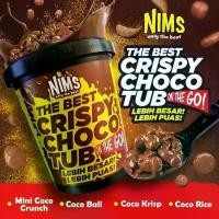 ราคา Nims Crispy Choco Tub Cocoa Crispy Topped with Chocolate 100% Imported, Complete with Spoon, Ready for Delivery. (1735254823454344653)