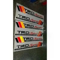 ราคา สติ๊กเกอร์งานตัดคอม สะท้อนแสง TRD Sportivo TOYOTA MOTOR SPORTS TRD VIGO REVO sticker แต่งรถ ติดรถ (1734255615070341002)