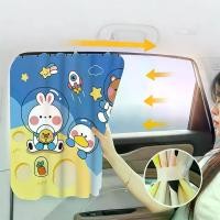 ราคา ม่านบังแดดแบบรางเลื่อนในตัวรุ่นอัพเกรด ป้องกันแสงแดด ป้องกันความร้อน พร้อมลายการ์ตูนสำหรับหน้าต่างรถยนต์เพื่อความเป็นส่วนตัว ตาข่ายคลุมรถกระบะ แคปซูลใส่พรบ ท้ายจุ่มดิบสติ้กเกอร์ (1735018773678491599)