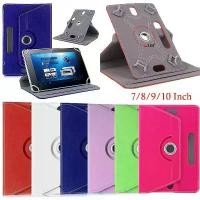 ราคา 360 องศาหมุน Universal แท็บเล็ตฝาครอบหนัง PU สําหรับ Samsung Galaxy Tab 7 8 9 10.1 นิ้ว Android Tablet PC (1734329687758571131)