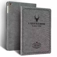 ราคา Suitable for Apple ipad protective case 9.7 inch Air2 mini tablet mini 4 ultra-thin leather case pro 10.5 case (1733491443758565137)