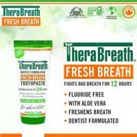 ราคา ยาสีฟัน TheraBreath Fresh Breath Dentist Formulated Fluoride Free Toothpaste, Mild Mint, 4 Ounce (1735254878670194199)