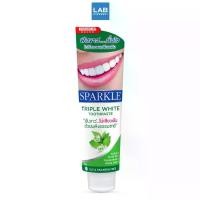 ราคา Sparkle Toothpaste Triple White 100 G. สปาร์คเคิล ทูธเพสท์ ทริปเปิ้ล ไวท์ 100 กรัม (1735367954200233734)
