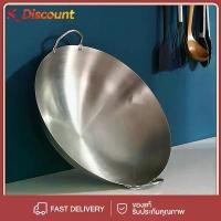 ราคา [COD] [tiktok]KDiscount กระทะสแตนเลส 2หู กระทะ2หูใบใหญ่ กระทะสแตนเลสก้นลึก กระทะทรงลึก กะทะ2หู สแตนเลส กระทะผัด กระทะทอด กระทะใบใหญ่ (1734717756459812000)