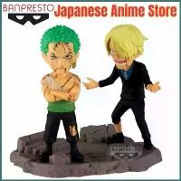 ราคา Banpresto ONE PIECE อะนิเมะ Zoro และ Sanji WCF Original Anime Figures Action Figurine Collection ของเล่น (1734685055984829618)