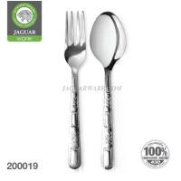 ราคา JAGUAR ช้อนส้อม สแตนเลส ตรา จากัวร์ ลายฟลอเร้นซ์ ลายยอดนิยม ช้อน ส้อม ช้อนส้อมทานข้าว Food Grade แพ็ค 24 คู่ (1735307256304273366)