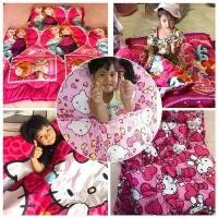 ราคา [จัดส่งทันที] PKJ ที่นอนเด็ก ที่นอนอนุบาลพร้อมผ้าห่ม (ที่นอน+หมอนหนุน+ผ้าห่ม)เนื้อผ้าคอตตอน100% ผ้าดีหนานุ่ม สีไม่ตก พับเก็บได้ มีสายหิ้วไปโรงเรียน ที่นอนทารก เบาะนอนเด็ก (1734424571524646420)