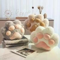 ราคา ผ้าห่มรูปทรงอุ้งเท้าแมว, ที่อุ่นมือ, หมอน, ผ้าห่ม, ผ้าห่มสำหรับนอนในออฟฟิศแบบสองฟังก์ชัน, หมอนนอนสองในหนึ่ง, สำหรับใช้บนรถไฟ, สีขาว (1735315538237555859)