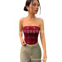 ราคา สินค้าพร้อมส่ง เสื้อเกาะอกผู้หญิงแฟชั่นฤดูใบไม้ผลิ/ฤดูร้อนใหม่จากยุโรปและอเมริกา ดีไซน์เซ็กซี่ อเนกประสงค์ สไตล์หรูหราแบบอ่อนโยน สำหรับผู้หญิง เสื้อ แขน ระบาย เชิ้ต ผ้า ซาติน ช้อ (1734506177083115479)