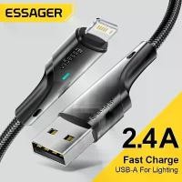 ราคา สายเคเบิล USB Essager สำหรับ iPhone 13/12/11 Pro Max/XR/XS/8/7/6s/5 Plus สายชาร์จเร็วสำหรับ iPhone สายชาร์จ/สายเคเบิลชาร์จ (1735193937562208141)