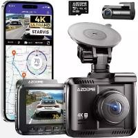 ราคา กล้องติดรถยนต์ AZDOME รุ่น GS63H Pro ความคมชัด 4K + 1080P หน้าจอ IPS ขนาด 2.4 นิ้ว มุมมอง FOV 150° มีระบบ ADAS ในตัว รองรับ Wi‑Fi 6 บันทึกวิดีโอในรถ (DVR) เซ็นเซอร์ G และการเฝ้าร (1734939983825700819)