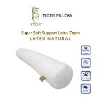 ราคา หมอน tigerpillow หมอนข้างยางพาราปั่นเพื่อสุขภาพ น้ำหนัก 2.70 กก. ปลอก 2 ชั้น มีซิป กันไรฝุ่น ถอดซักได้ นุ่มมาก หนุนนอน กอดดี หมอนยางพารา (1735336278912959515)