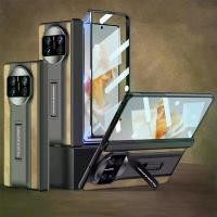 ราคา เคส Huawei Mate X3 แบบแม่นยำ พร้อมการป้องกันบานพับแม่เหล็ก ป้องกันการเฝ้าระวังด้วยฟิล์มกันรอยในตัว และขาตั้ง เคสโทรศัพท์หนัง PU สำหรับ Huawei Mate X3 (1734850306472248349)