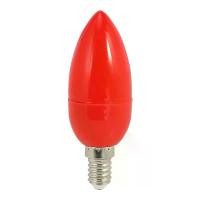 ราคา หลอดไฟ LED เทียน, สีแดง, โคมไฟโชคลาภ, ไฟเทพเจ้า, หลอดไฟประหยัดพลังงาน, E14 (1732005785955435852)