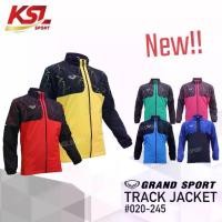 ราคา ใหม่ Grand sport เสื้อแทร็คสูท Tracksuit แกรนด์สปอร์ต แจ็คเก็ต แทรคสูท รหัส 20-245 (020245) สีกรมน้ำเงิน/เขียวเทา/เหลืองกรม/ฮอตพิ้งค์/ฟ้าดำ/แดงดำ (1732463277183698447)