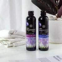 ราคา [พร้อมส่ง] แพ็คคู่ 2 ขวด (1 แถม 1) Herbal shampoo & Treatment เฮอร์เบิล แชมพู+ครีมนวด ชุดแชมพูดอกอัญชัน แชมพูสมุนไพรอัญชัน ปริมาณ 300 มล. (1732312742029331149)