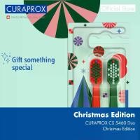ราคา CODแปรงสีฟัน Curaprox, Curaprox, รุ่นคริสต์มาส 2025, สำหรับผู้ใหญ่ (ขายเป็นคู่)TikTok (1734752844990743640)