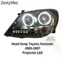 ราคา ไฟหน้า fortuner 2005 2006 2007 โคมไฟหน้า โปรเจคเตอร์ led Toyota Fortuner (1734933782581446626)