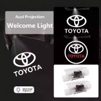 ราคา โปรเจคเตอร์ LED HD พร้อมโลโก้ประตูรถ ไฟต้อนรับ อุปกรณ์เสริมสำหรับ Toyota Corolla Yaris Aygo Prius Camry 4Runner Avensis CHR GR (1734587069133325353)