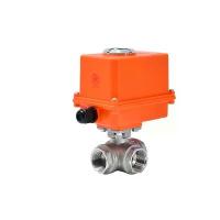 ราคา วาล์วบอลไฟฟ้าสามทิศทาง สแตนเลส 304 DN8/DN100 วาล์วบอลแบบ T (1735466426443990344)