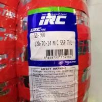 ราคา ยางนอก IRC (ไออาร์ซี) ss-560 F T/L 120/70-14 รหัสสินค้า TY05031 (1735001220119757990)