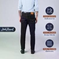 ราคา Jack Russel - Men Jeans กางเกงยีนส์ทรงสลิมคลาสสิคผู้ชาย - Handwerk J-JACK/BK2 Classic Slim Fit Black 2 (1735219922401199165)