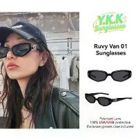 ราคา Y.K.K แว่ Ruvy Van 01 Sunglasses ของแท้ 100% แว่นตากันแดด รูปแบบคู่รัก UV400 [ซื้อแว่นตาส่งกล่อง] (1735313212029043813)