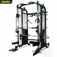 ราคา POWER REFORM สมิทแมชชีน Mega Trainer รุ่น M9 Smith Machine ระบบลูกปืน น้ำหนักในตัว 180 กก. (1729728712694401149)