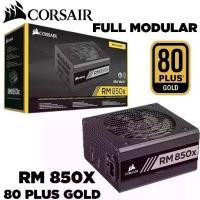 ราคา POWER SUPPLY (อุปกรณ์จ่ายไฟ) CORSAIR RM850X - 850W CYBENETICS GOLD BLACK ATX (1734849284831544410)