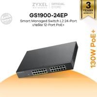 ราคา ZYXEL GS1900-24EP สวิตซ์ พอร์ต PoE Power budget 130W GbE Smart Managed Switch (1734581297541252669)