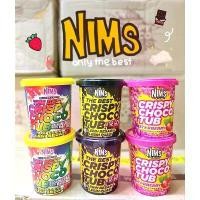 ราคา [ส่งฟรี] Nims Crispy Choco Tub, Coated Cocoa Snack, Size 250 Grams. (1735187942420612521)