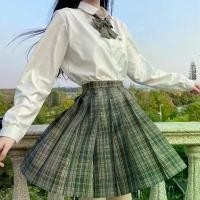 ราคา [ยาน มู่ซี] กระโปรงยูนิฟอร์มญี่ปุ่นแท้จาก Tea Field ลายสก็อตสีเขียว-น้ำตาลสไตล์เรโทรสำหรับฤดูใบไม้ร่วง (1734677039021458525)