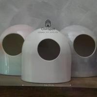 ราคา ❀[ChillSpot] Ceramic Pet House บ้านเซรามิกสำหรับ แพรรีด็อก ชินชิลล่า☟ (1735400611210298945)